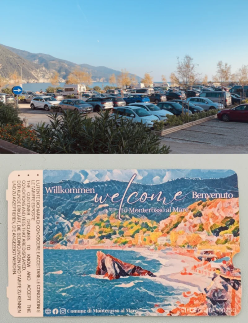 Monterosso - Fegina Beach Parking