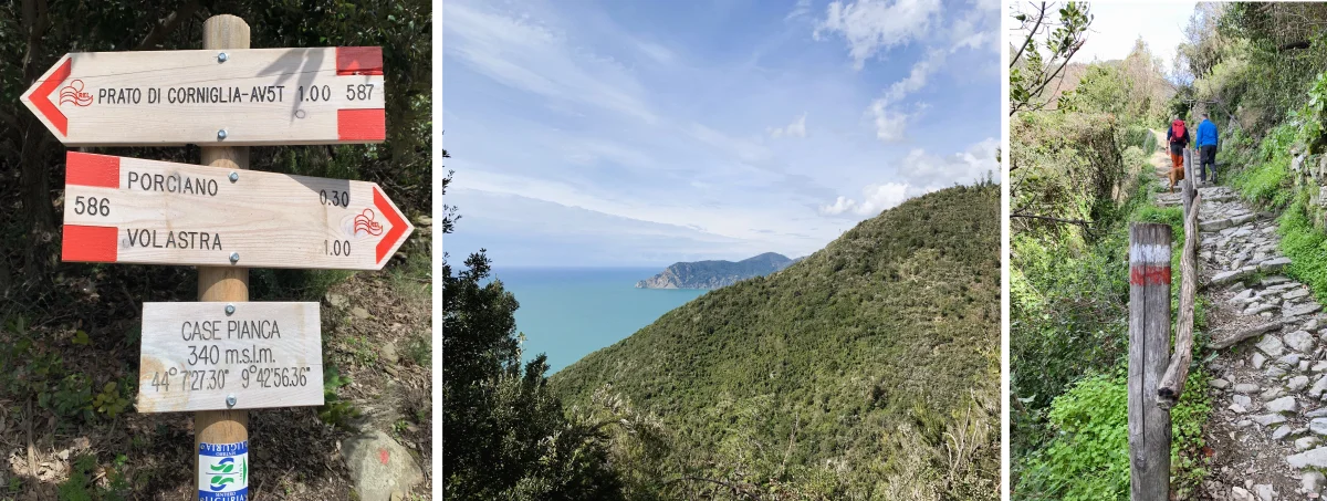 Hiking trails in Cinque Terre