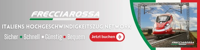 Trenitalia-Zugfahrkarten online kaufen