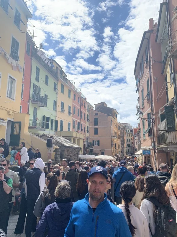 Public Holiday Crowds in Cinque Terre