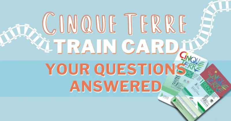 Cinque Terre Train Card
